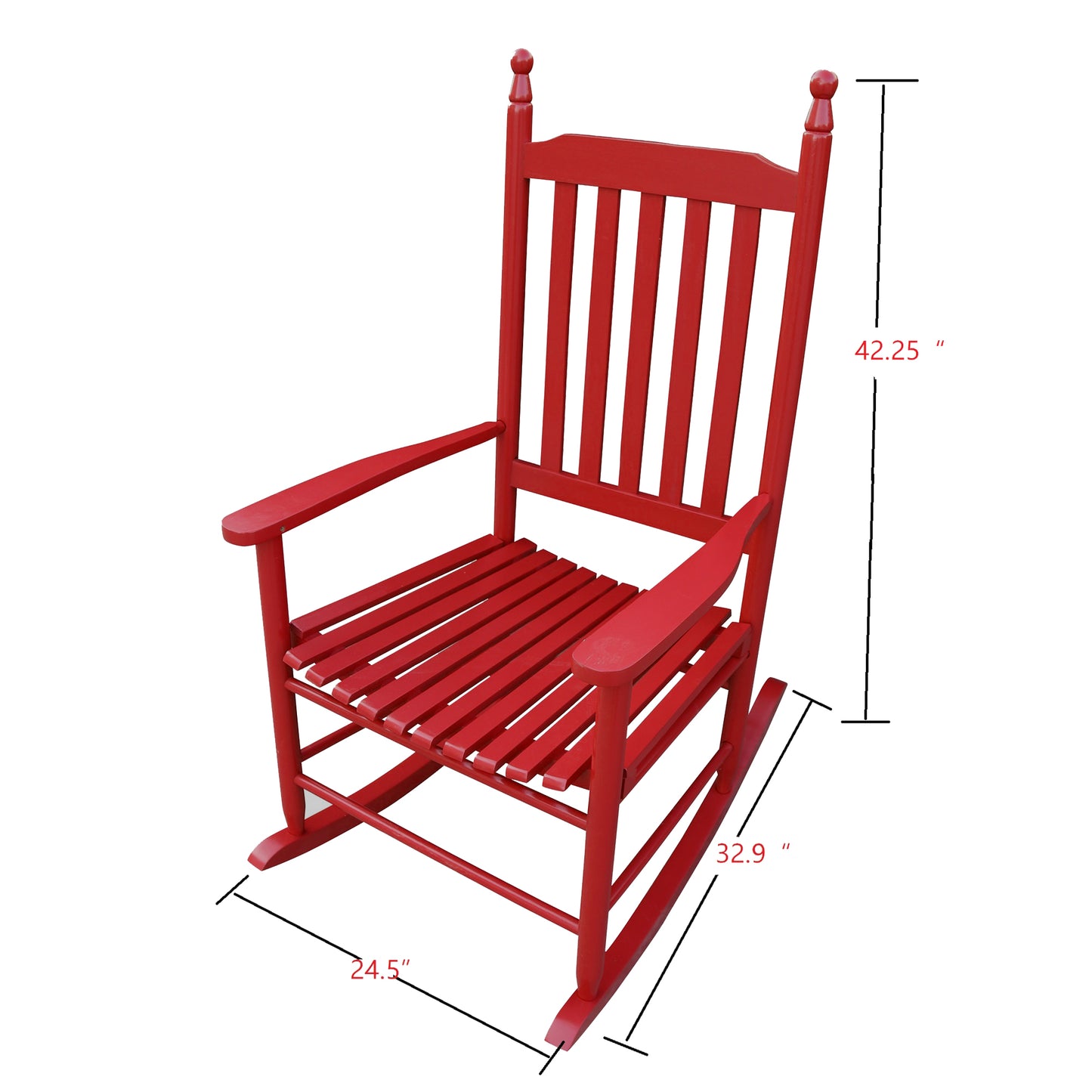 Solid Hardwood Outdoor Bench with Wide Seat and Sturdy Slatted Back for Balcony Porch Comfort Easy Assembly