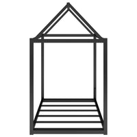 Metal House Shape Platform Bed, twin