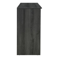 Retro 3-Door Accent Cabinet with Rattan Doors and Metal Handles for Living Room and Hallway Antique Black