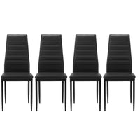 Dining Chair Set of 4 Modern Upholstered Chairs for Kitchen Dining Room Comfortable and Stylish Furniture