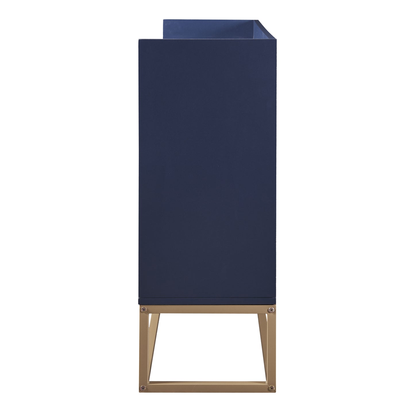 Modern Sideboard Elegant Buffet Cabinet Large Storage Space for Dining Room Entryway Navy