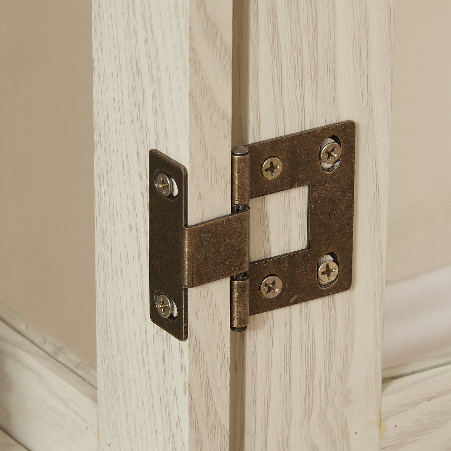 Elegant 2 Door Curio Cabinet with Glass Doors Adjustable Shelves Mirrored Back Lighted Display for Home Office