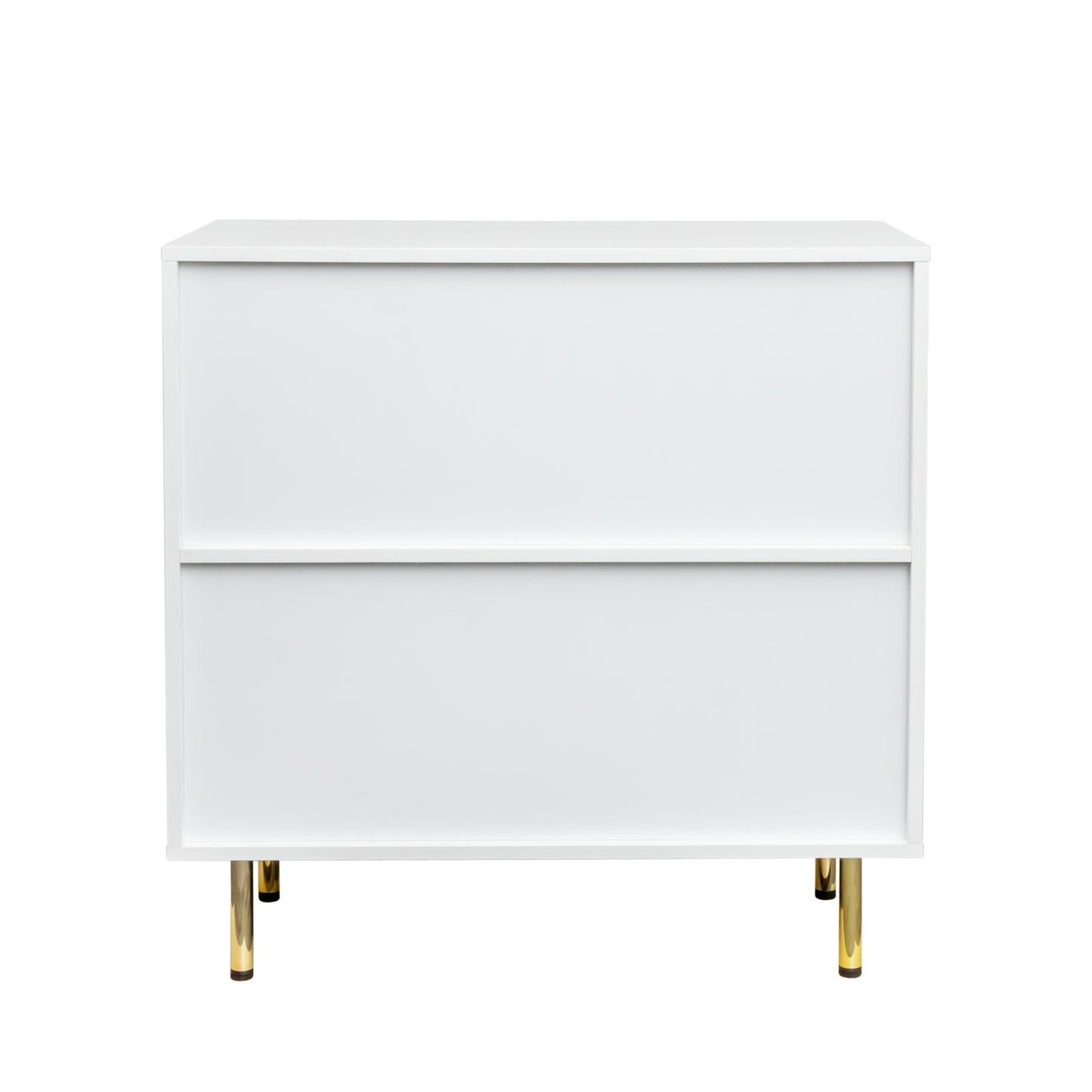 Modern Sideboard Buffet Cabinet with 2 Doors Storage for Living Room Dining Room Entryway White