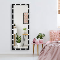 Full Length Mirror with Lights 3 Color Modes Lighted Standing Floor Mirror for Dressing Room Bedroom Wall Mounted Touch Control 63x24inch