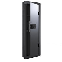 Wall Safe for Home - Quick-Access Rifle Safe Between Studs with Removable Shelf & Digital Keypad - Secure Storage Solution