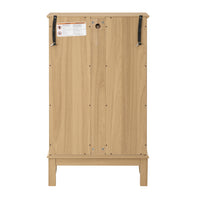 Elegant Oak Curio Cabinet with Glass Doors Adjustable Shelves Mirrored Back Lighted Display for Home Office