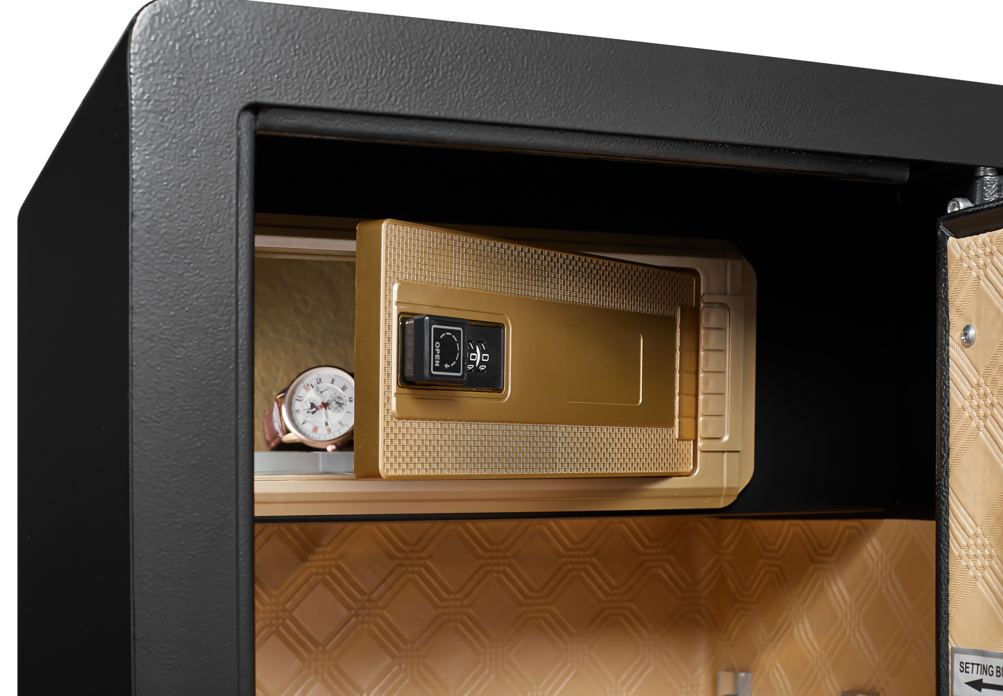 Large Steel Safe for Home or Office Anti-Theft Security Storage with Ample Space