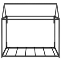 Metal House Shape Platform Bed, twin