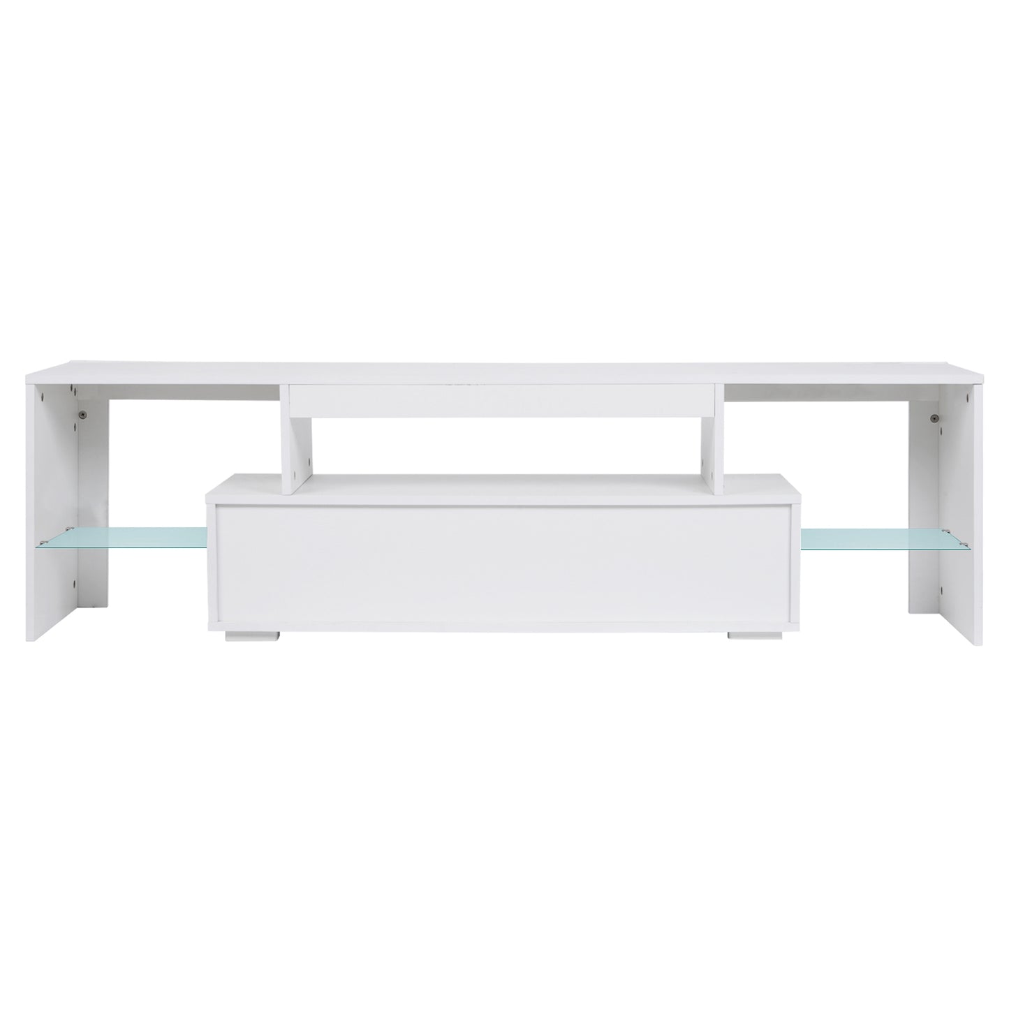 Modern TV Stand With Storage Entertainment Center With Drawer TV Cabinet For Up To 75 Inch For Gaming Living Room Bedroom