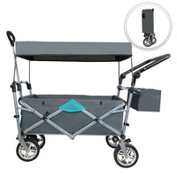 Utility Folding Wagon with Removable Canopy