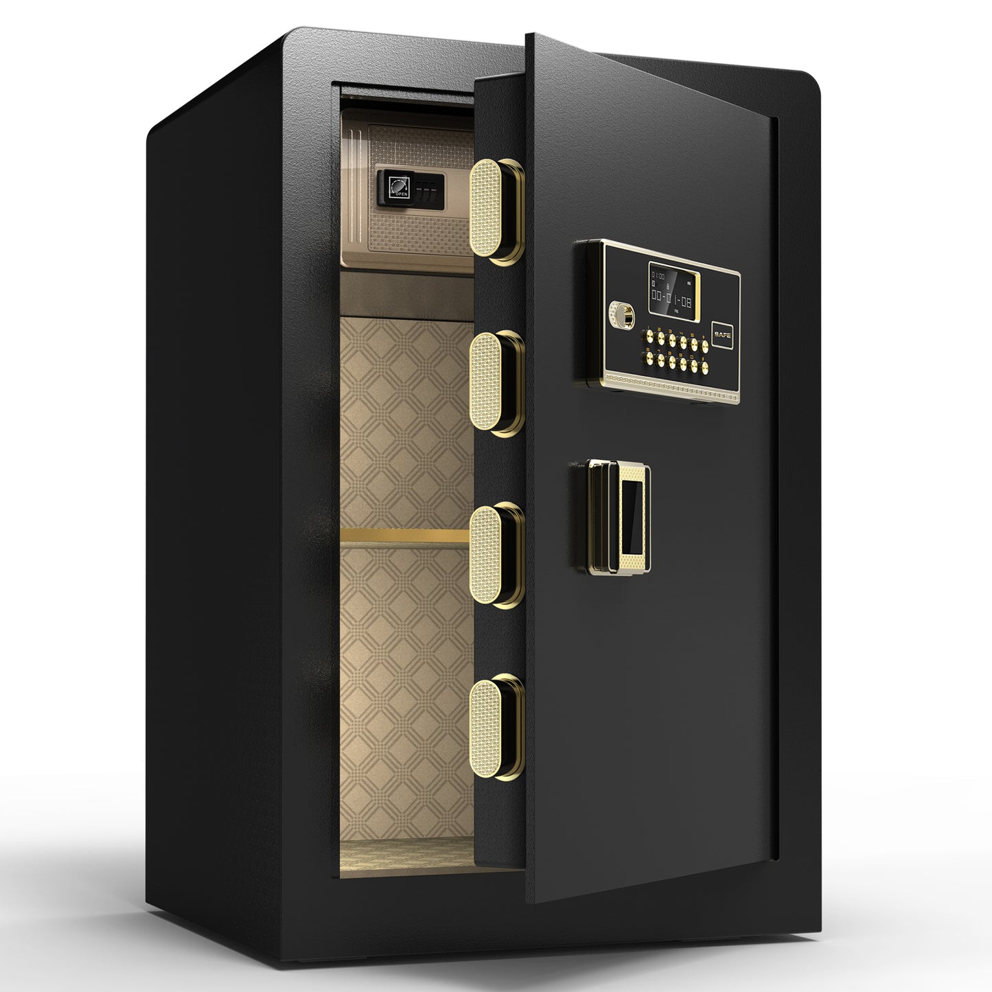 Large Steel Safe for Home or Office Anti-Theft Security Storage with Ample Space