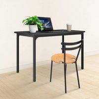 Modern Simple Style Home Office Computer Desk for Working Studying Writing or Gaming Black