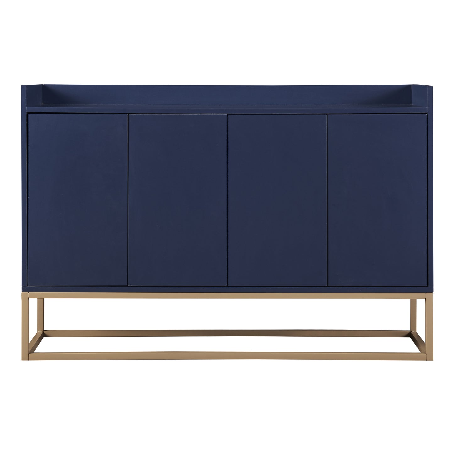 Modern Sideboard Elegant Buffet Cabinet Large Storage Space for Dining Room Entryway Navy