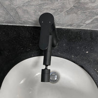 Single Handle Bathroom Vanity Sink Faucet - Modern Waterfall Design, Chrome Finish, Easy Install, Bathroom Accessories