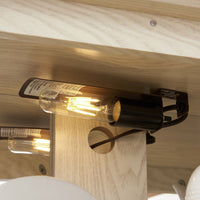 Elegant 2 Door Curio Cabinet with Glass Doors Adjustable Shelves Mirrored Back Lighted Display for Home Office