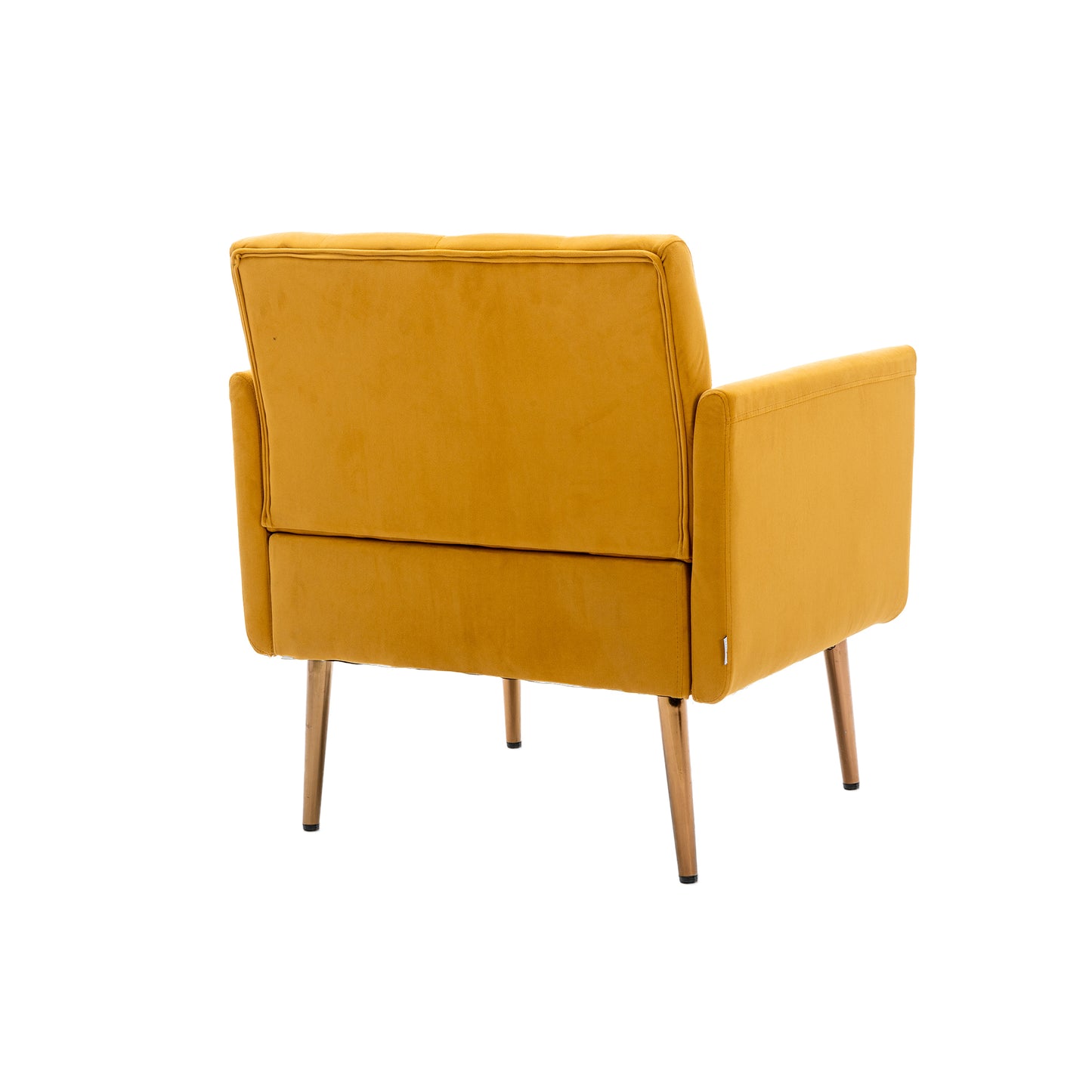 Accent  Chair  ,leisure single sofa  with Rose Golden  feet