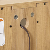 Elegant Oak Curio Cabinet with Glass Doors Adjustable Shelves Mirrored Back Lighted Display for Home Office