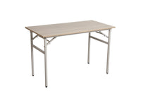 Folding Table Desk 31.5x15.7 Inches Computer Workstation Portable No Assembly Required Beige