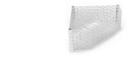 6 Tier Corner Wire Shelf Rack Adjustable Metal Heavy Duty Free Standing Storage Display for Bathroom Living Room Kitchen White