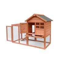 Hot Sale Easily Assembled Wooden Rabbit House and Chicken Coop Kennels – Durable Outdoor Pet Shelter