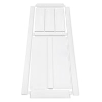 36x84 T Style Real Primed Door Slab Modern Interior Barn Door Waterproof Anti-Deformation Pre-Drilled DIY Panel Door