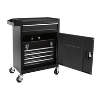 Versatile 5-Drawer Tool Chest With Detachable Storage Cabinet And Organizer – Ideal For Garage And Workshop Use