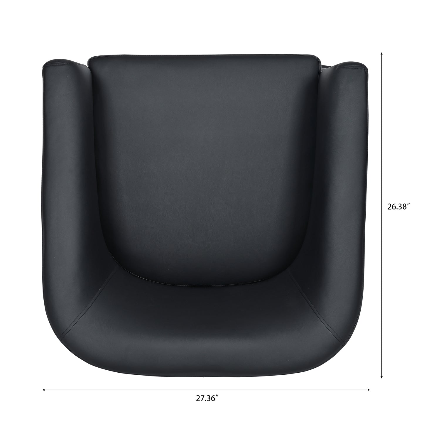 27.36" Wide Swivel Chair