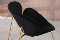 Lounge Chair and Bedroom Vanity Chair Set for Home Office Dining Available in 6 Colors