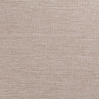 Ultra Side Dining Chairs Set of 2 Beige Thick Fabric with Solid Wood Legs and Bronze Nail Head