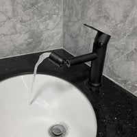 Single Handle Bathroom Vanity Sink Faucet - Modern Waterfall Design, Chrome Finish, Easy Install, Bathroom Accessories