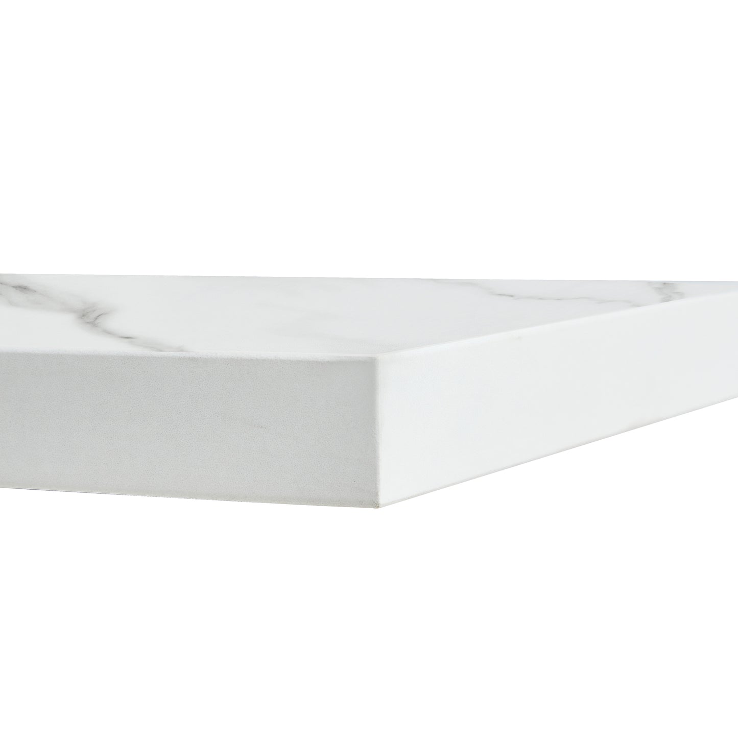 Modern Minimalist Gray Wood Foyer Table MDF Top Stainless Steel Bracket Stylish Entryway Furniture