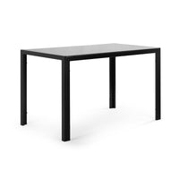 Modern Wooden Dining Table for 6 with Rustic Finish, Sturdy Design, Ideal for Kitchen and Dining Room