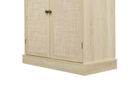 4 Door Storage Cabinet with 1 Drawer and 4 Adjustable Shelves for Home Office Organization