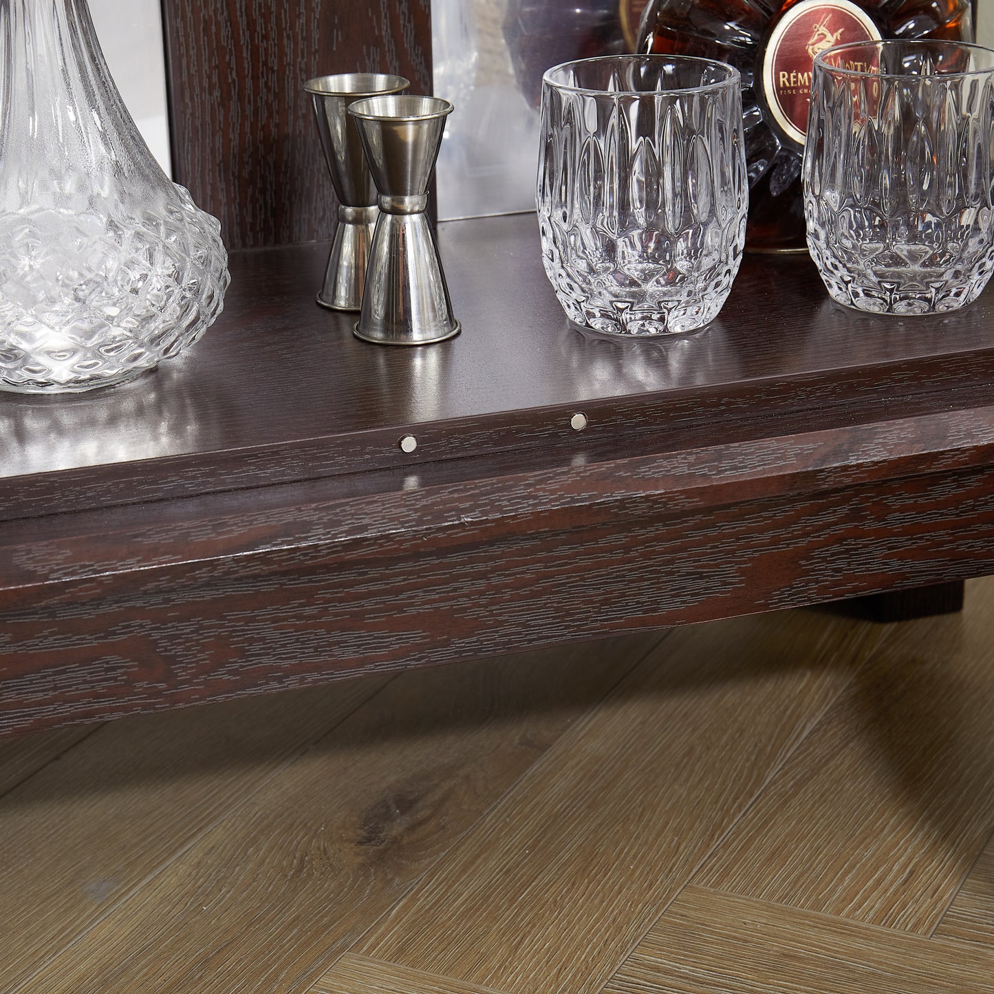 Elegant Cherry Curio Cabinet with Tempered Glass Doors Adjustable Shelves Mirrored Back and Lighted Display for Home Office