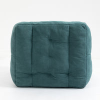 Memory Foam Bean Bag Chair with Ottoman for Adults and Kids, Soft Modern Sofa for Living Room and Bedroom