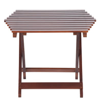 Wood Folding Table for Indoor Outdoor Use Lightweight Portable Picnic Table Ideal for Camping Events and Home